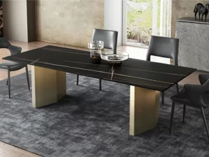 克里提亞斯 岩板長型餐桌