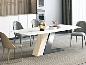 L For Love 岩板長型餐桌