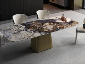 恆心 岩板長型餐桌